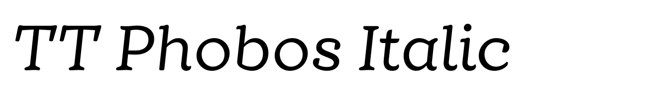 TT Phobos Italic